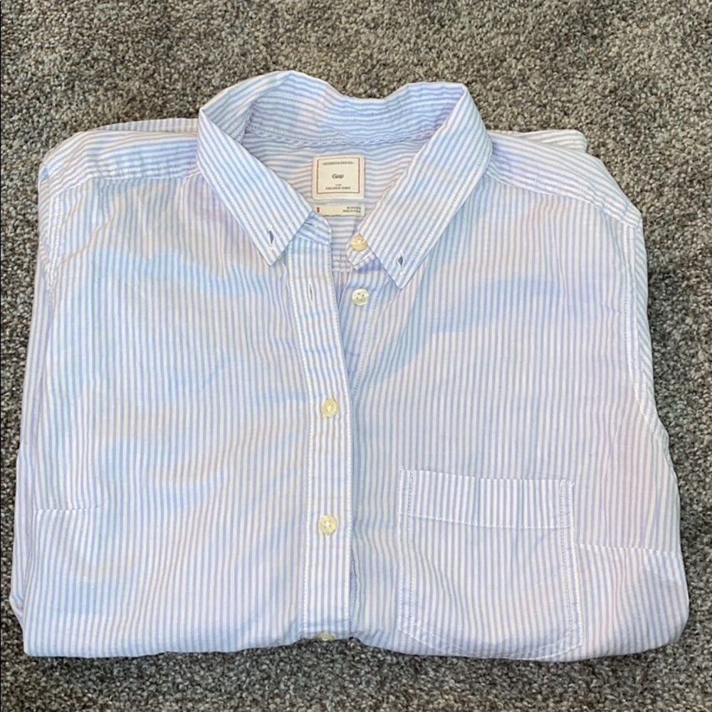Gap striped button down